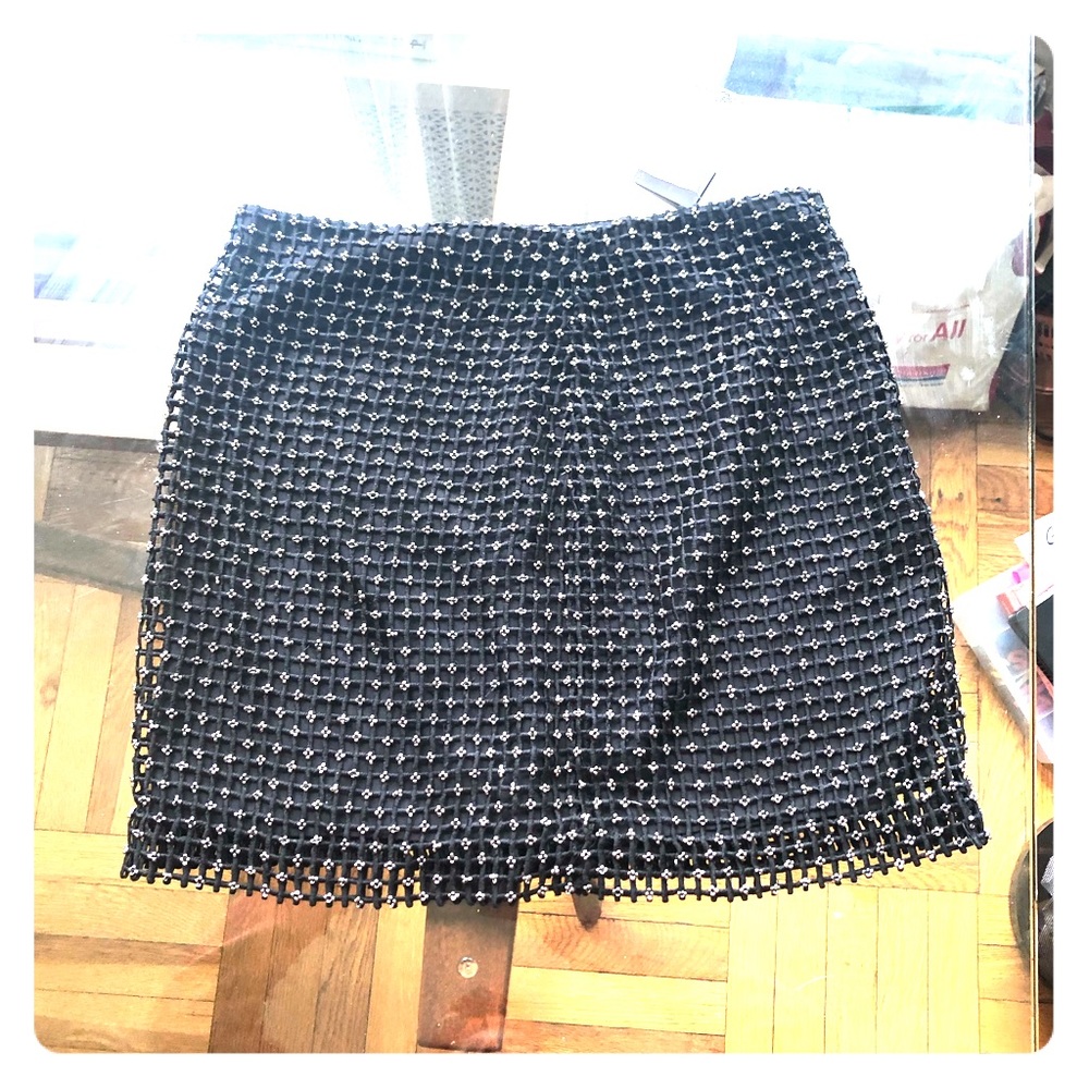NWT Beaded Mini-Skirt with Chainmail Vibes